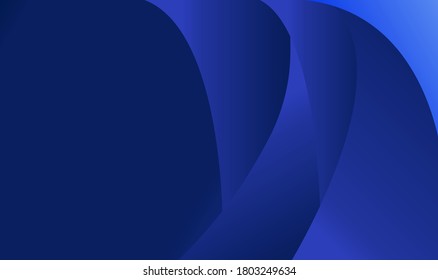 Abstract blue background for presentation