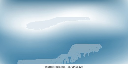 fundo azul abstrato para apresentação do produto com luz solar e arte desfocada