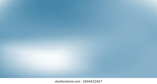 abstract blue background for product presentation with sunlight and blurred simple art modern