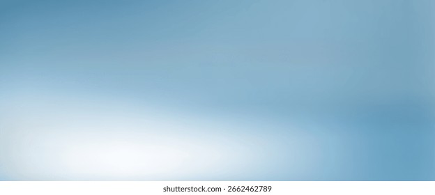 abstract blue background for product presentation with sunlight and blurred modern ilustrator