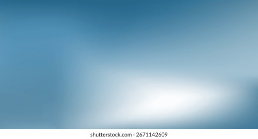 fundo azul abstrato para apresentação do produto com luz solar e textura interior de beleza borrada
