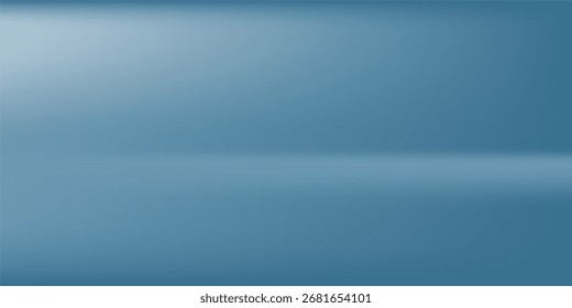 Fondo azul abstracto para la presentación del producto con la luz del sol y el ilustrador moderno borroso