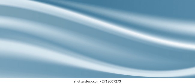 Fondo azul abstracto para la presentación del producto con la luz del sol y el ilustrador moderno borroso