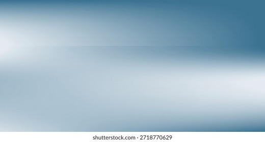 Fondo azul abstracto para la presentación del producto con la luz del sol y el ilustrador moderno borroso