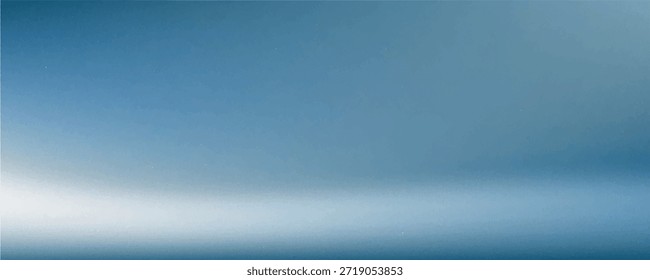 Fondo azul abstracto para la presentación del producto con la luz del sol y el ilustrador moderno borroso

