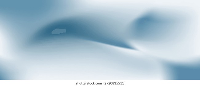 Fondo azul abstracto para la presentación del producto con la luz del sol y el ilustrador moderno borroso