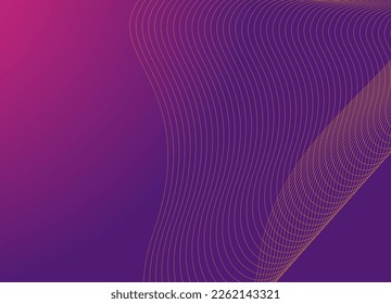 Abstrakter blauer Hintergrund Purple Gradient Line Wave ist ein lebendiger und stilvoller abstrakter Hintergrund, der jedes Design perfekt ergänzt.