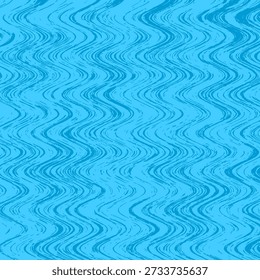 Fundo Azul Abstrato Que Repete Os Padrões de Linha Ondulada Grunge Grunge com Aparência Texturizada Fluida. As Curvas de Movimento e Ritmo Fluindo, Design Perfeito Ideal para Papéis de Parede, Têxteis, Embalagens, Fundos Da Web, Branding e Projetos de Design Gráfico Moderno