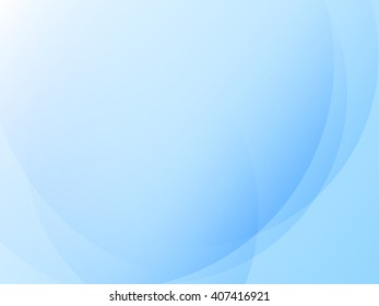 Abstract blue background with round elements. Design for banner, poster, flyer, card, postcard, cover, brochure.