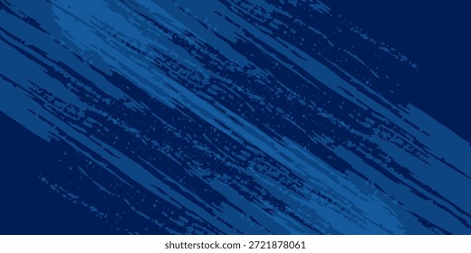 Fondo azul Abstractas con textura áspera rayada, Ilustración vectorial

