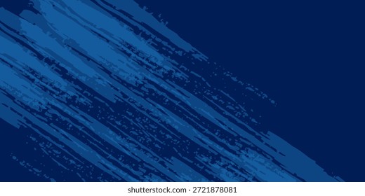 Fondo azul Abstractas con textura áspera rayada, Ilustración vectorial

