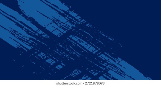 Fondo azul Abstractas con textura áspera rayada, Ilustración vectorial

