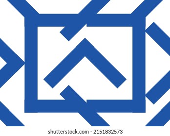 Abstract blue background. Seamless texture.