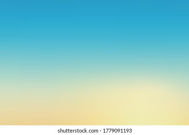 The abstract blue background shades to yellow, which can be used as a backdrop.