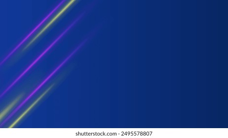 Abstract blue background with shiny light blue shadow element decoration, suit for presentation design, web banner, social media cover and more