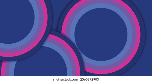 Abstract blue background with shiny light blue shadow element decoration, suit for presentation design, web banner