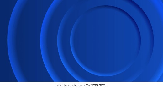 Fondo azul Abstractas con la decoración azul brillante del elemento de la sombra, traje para el diseño de la presentación, Anuncio de Web, Vector moderno, bussines. Ilustración vectorial