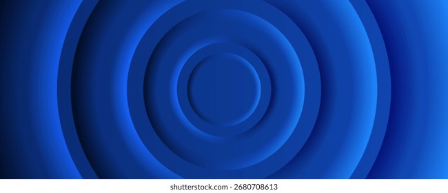 Abstract blue background with shiny light blue shadow element decoration, suit for presentation design, web banner, vector modern, poster