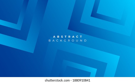 Abstract blue background with slanted square shape. Eps10 vector.