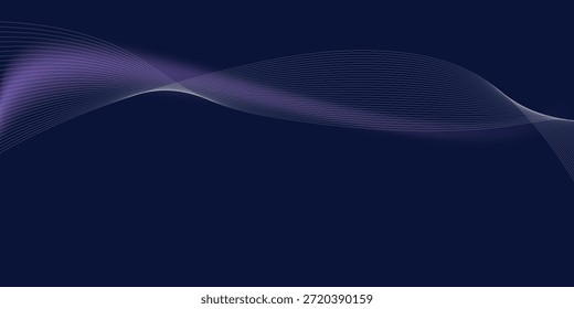 abstract blue background with smoky waves

