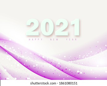 Abstract blue background Smooth flow of blue wavy shapes with sequins Template design poster, postcard, invitation, poster, banner, web design. New Year and Christmas 2021