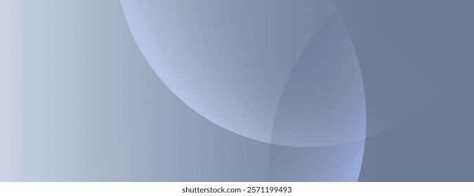 Abstract blue background with smooth gradient and soft curves. The background features a blue color with a sleek, modern texture. Minimal abstract circles vector gradient background