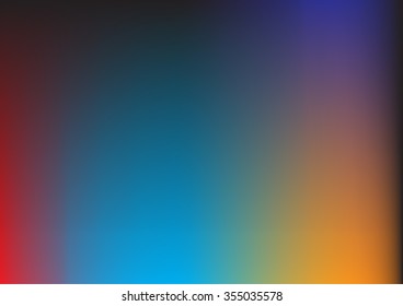 abstract blue background with smooth gradient colors and multicolor texture design for brochure /  Easter / Christmas / web template
