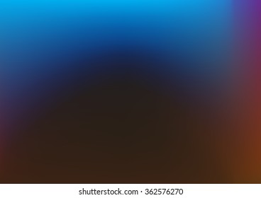 abstract blue background with smooth gradient colors and multicolor texture design for brochure /  Easter / Christmas / web template