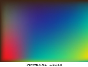 abstract blue background with smooth gradient colors and multicolor texture design for brochure /  Easter / Christmas / web template