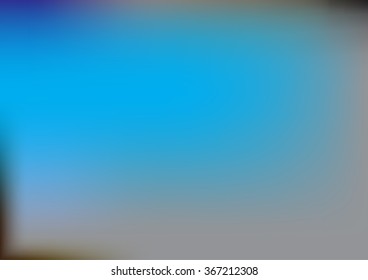 abstract blue background with smooth gradient colors and multicolor texture design for brochure / Easter / Christmas / web template