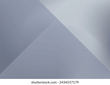 Abstrakter blauer Hintergrund mit glatten Linien darin. Vektorgrafik.