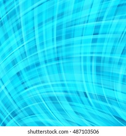 Abstract blue background with smooth lines. Color waves, pattern, art, technology wallpaper, technology background.  Vector illustration
