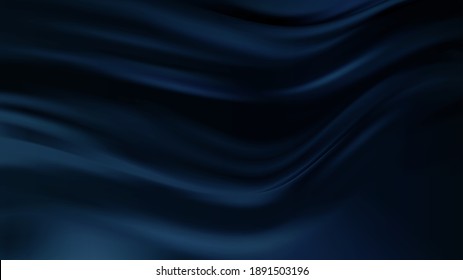 
Abstract blue background with smooth wavy texture Modern wavy cover template.