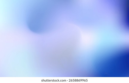 Abstract blue background with soft, blurry light and glowing bokeh stars, perfect for a modern sky themed design or wallpaper