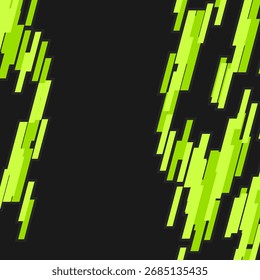 Abstract blue background with some pixel stripes pattern and with some copy space area