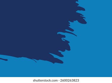 abstract blue background with some smooth lines in it, vector illustration