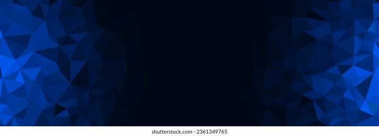 abstract blue background with space for business