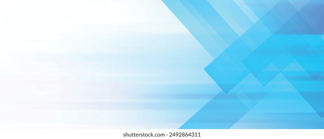Abstract blue background with square shapes