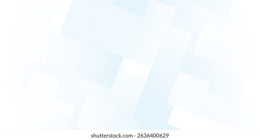 Abstract blue background with square shapes
