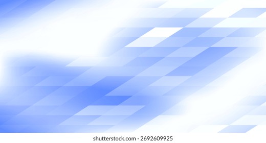 Fundo azul abstrato com formas quadradas papel neutural. padrão bom bom bom