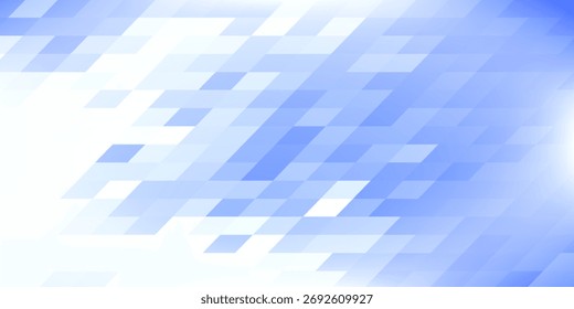 Abstract blue background with square shapes paper neutural. pattern