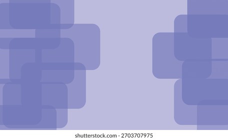 Abstract blue background with square shapes for business web banner template design illustration
