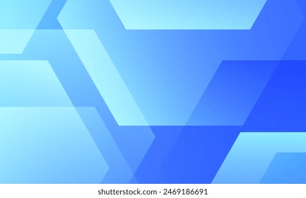 Fondo azul Abstractas con cuadrados. Ilustración vectorial