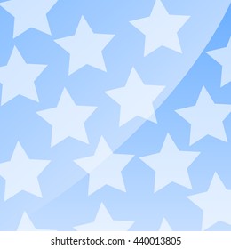 abstract blue background star for presentations