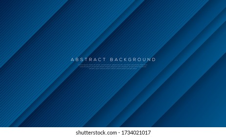 Abstract blue background with straight shadow on background. Vector background. Eps10
