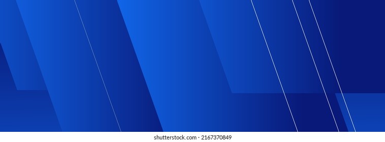 Abstract blue background and stripe shape, background with copy space for design, vector.