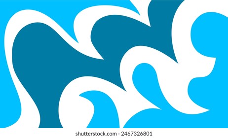 Abstract Blue Background. blue striped background. abstract blue color wallpaper for desktop. Abstract curvy blue background.