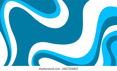 Abstract Blue Background. blue striped background. abstract blue color wallpaper for desktop. Abstract curvy blue background.