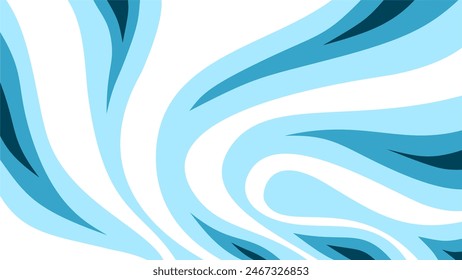 Abstract Blue Background. blue striped background. abstract blue color wallpaper for desktop. Abstract curvy blue background.