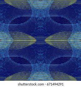 Abstract blue background. Stripes halftone effect. Vector clip art